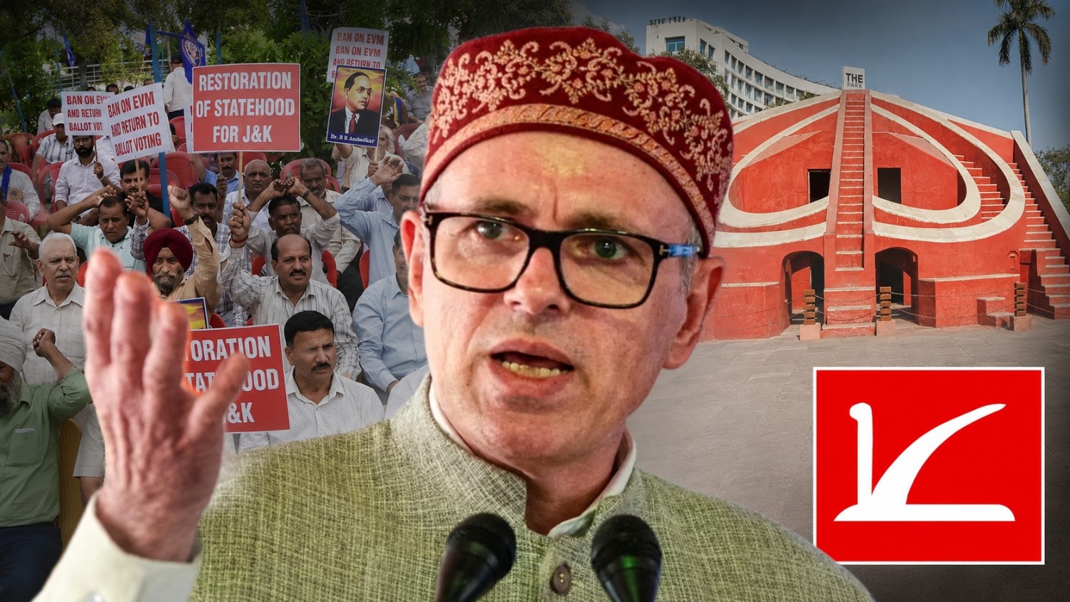 রাজভবন থেকেই যদি চলে সরকার, তবে ভোট কেন? — রাজ্যের মর্যাদা ফেরানোর দাবিতে ২০ জুলাই যন্তর মন্তরে এনসি-র বিক্ষোভ
