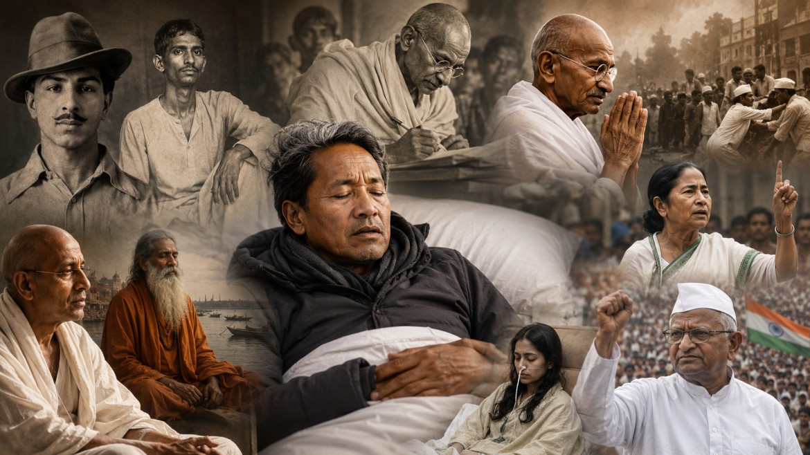 সোনম ওয়াংচুক থেকে আন্না হাজারে: ভারতের রাজনীতিতে অনশন আন্দোলনের দীর্ঘ ইতিহাস