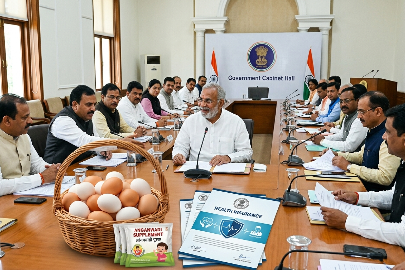 ডিমে বাড়তি বরাদ্দ, স্বাস্থ্যবিমাতেও সায়—মন্ত্রিসভায় একগুচ্ছ সিদ্ধান্ত