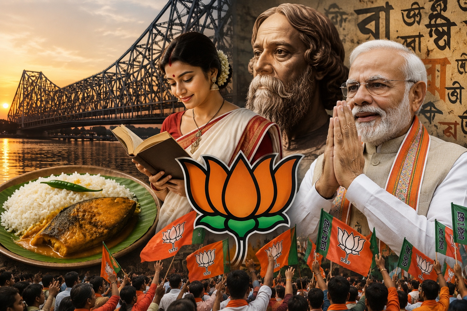 মাছ-ভাতের পর বাংলা—বাঙালির মন জয়ে বিজেপির নতুন তাস?
