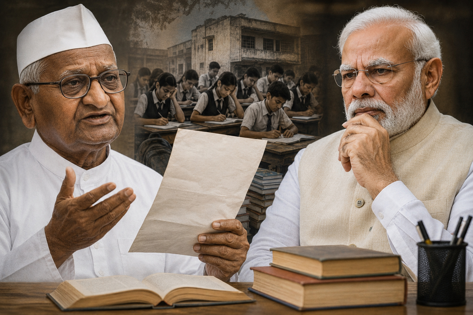 ‘মন্ত্রী বদল নয়, শিক্ষা ব্যবস্থার আমূল সংস্কার চাই’: মোদীকে আন্নার চিঠি