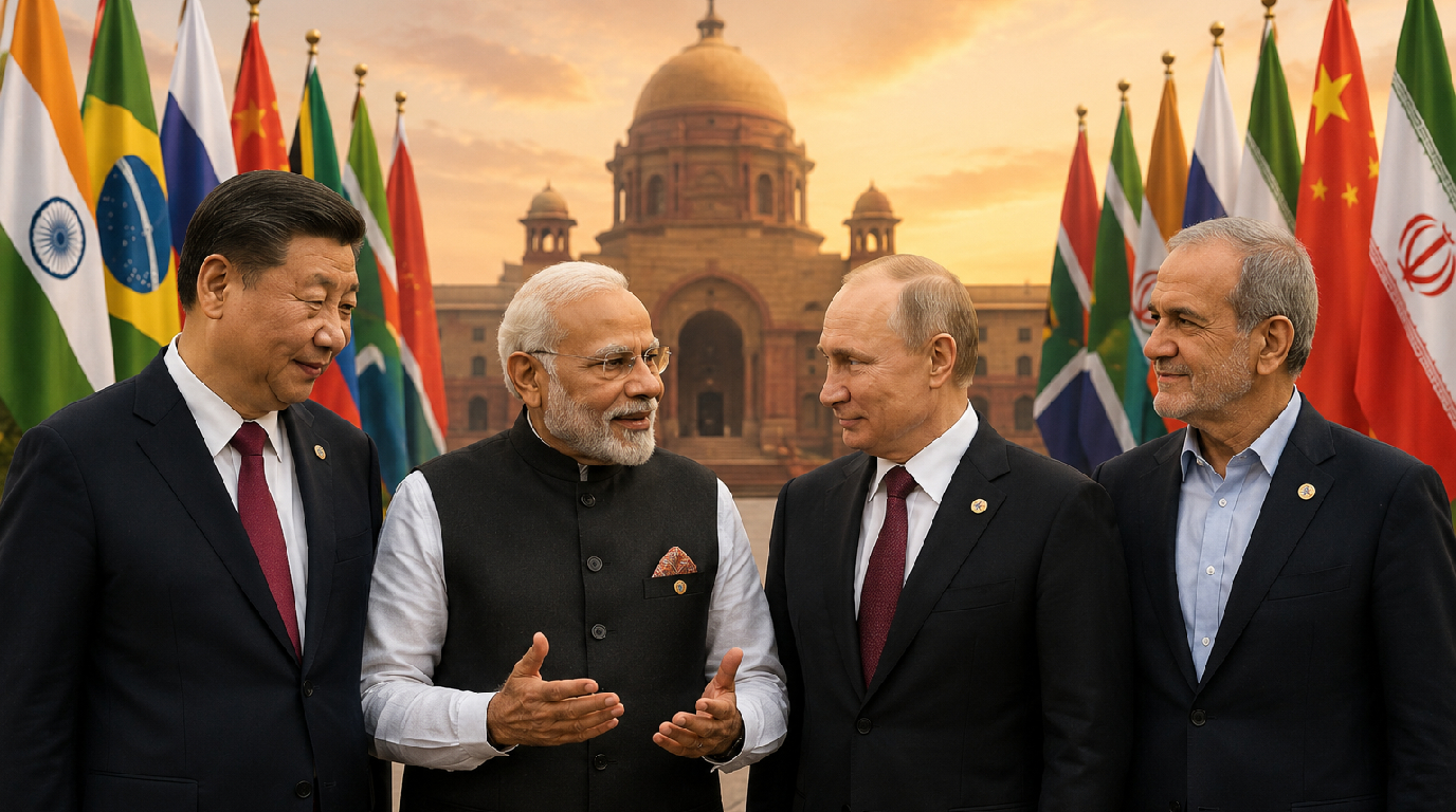 দিল্লিতে BRICS: মোদির সঙ্গে কি মুখোমুখি শি-পুতিন-পেজেশকিয়ান?