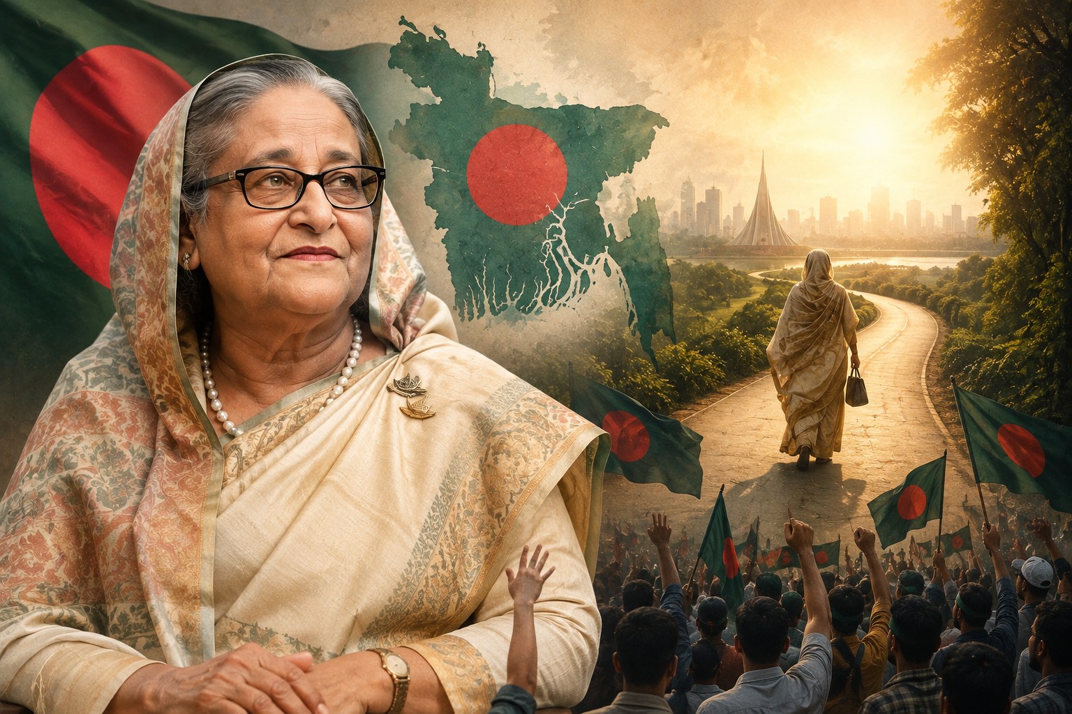 শেখ হাসিনার ‘ফেরার ছক’, অগস্টেই বড় ঘোষণা?