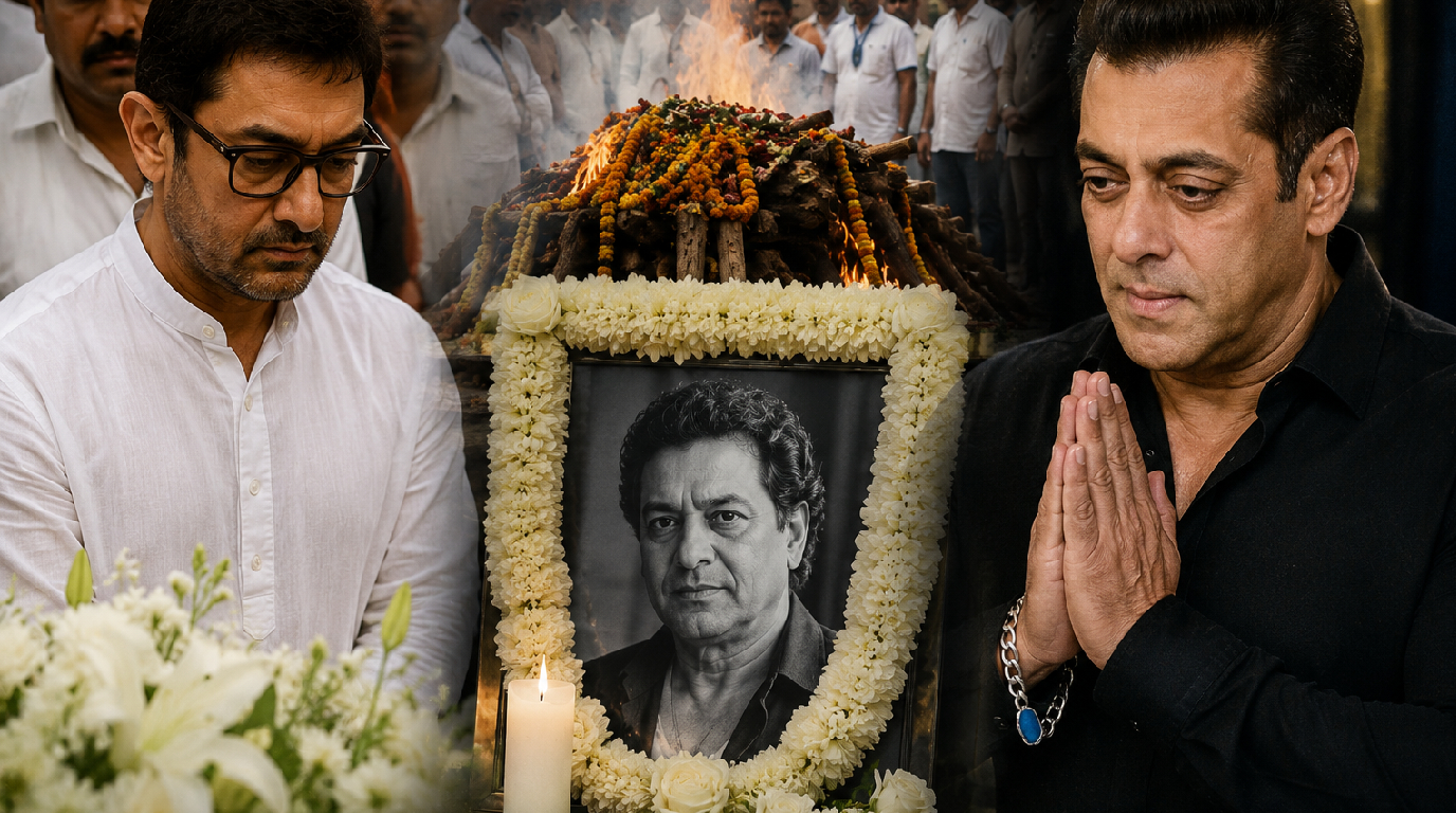 প্রদীপ রাওয়াতকে শেষ বিদায়, শ্মশানে আমির, শোকবার্তা সালমানের