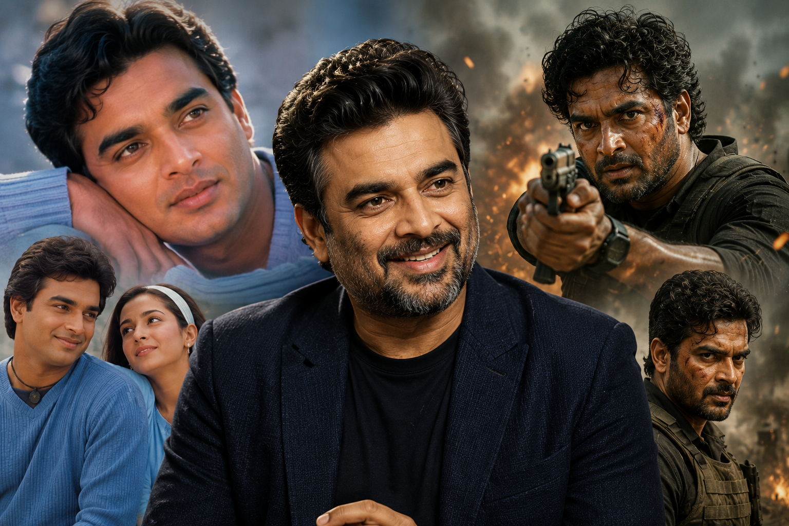 ‘রান’-ই বদলে দিয়েছিল সব! রোম্যান্টিক নায়ক থেকে অ্যাকশন হিরো হয়ে ওঠার গল্প শোনালেন আর মাধবন