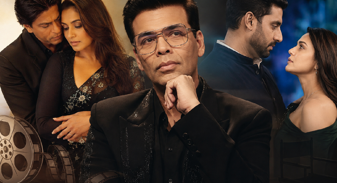 ‘পরকীয়া নয়, প্রশ্ন ছিল’: ২০ বছর পর KANK নিয়ে করণ