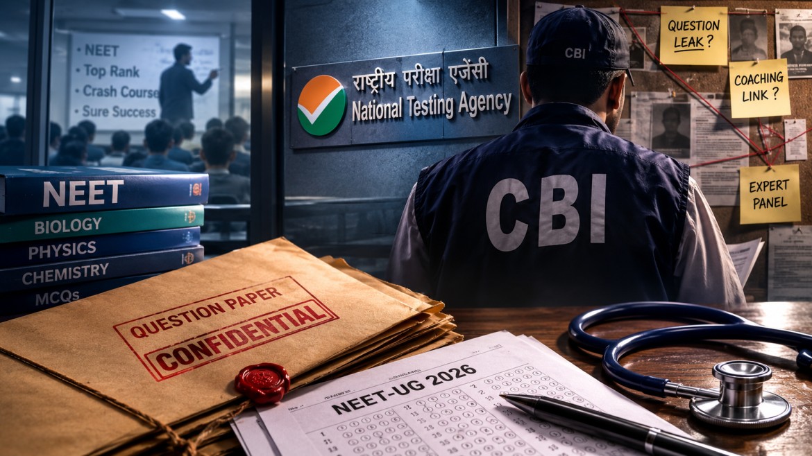 নিট বিতর্ক: কোচিংযোগ সত্ত্বেও সরেননি বিশেষজ্ঞ? এনটিএ অধিকর্তার তথ্যে সিবিআই নজর