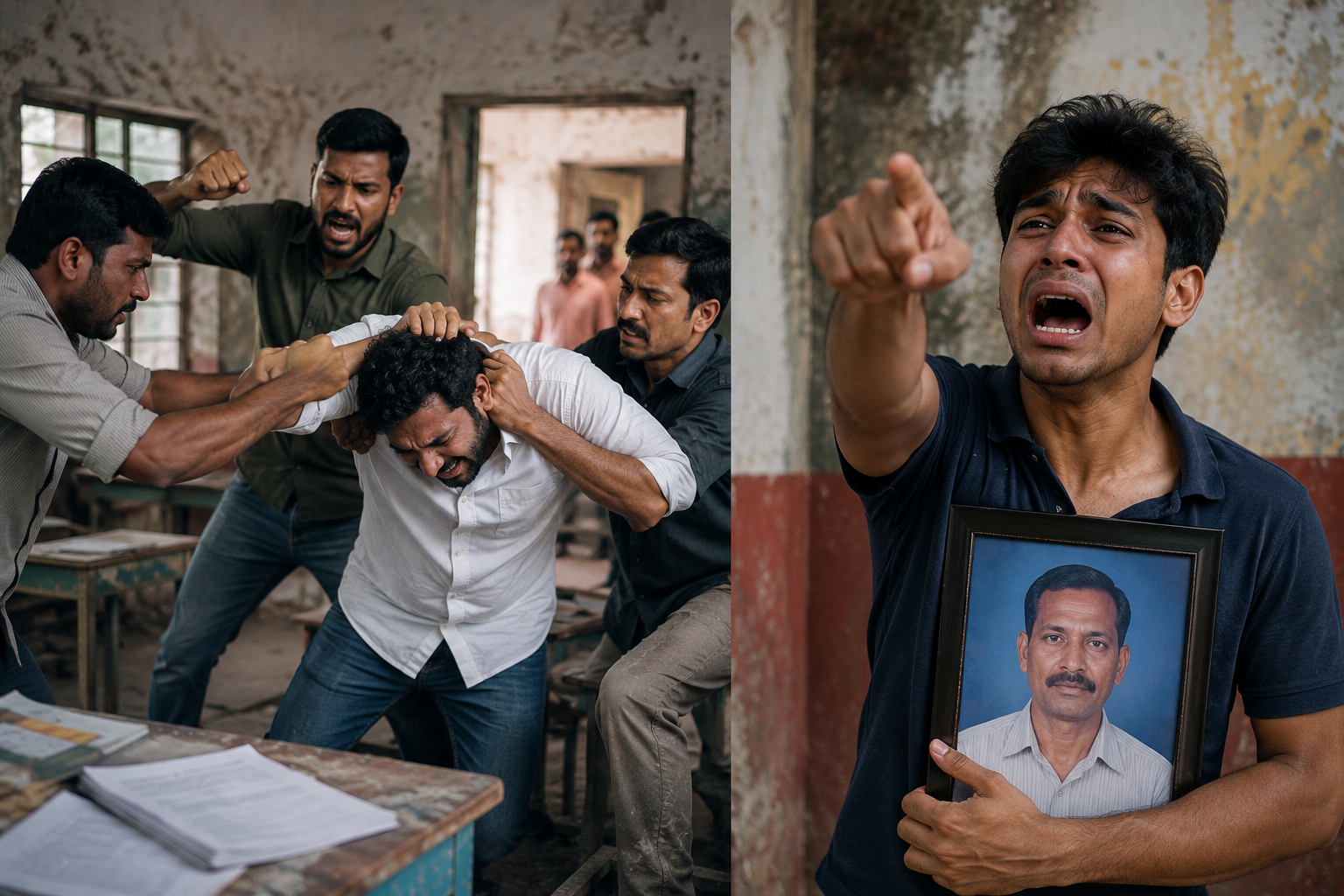 স্কুল দেখার ‘অপরাধ’, প্রাণ গেল বাবার!