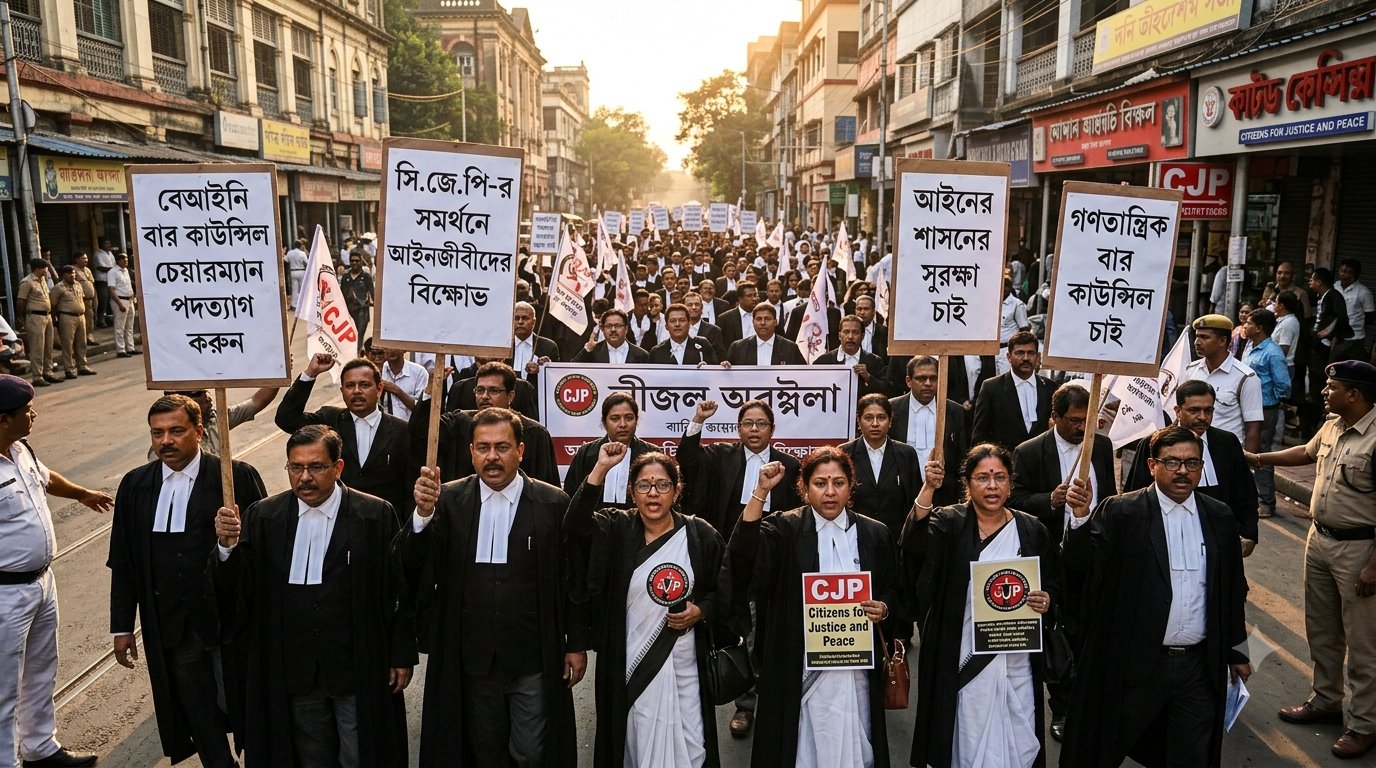 আইনি আরশোলার মিছিল
