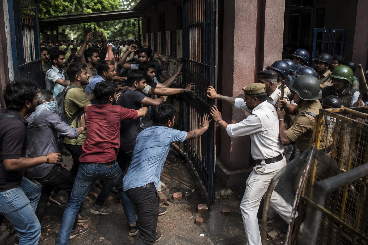 যাদবপুরে রাতভর তাণ্ডব, ৩ মামলা