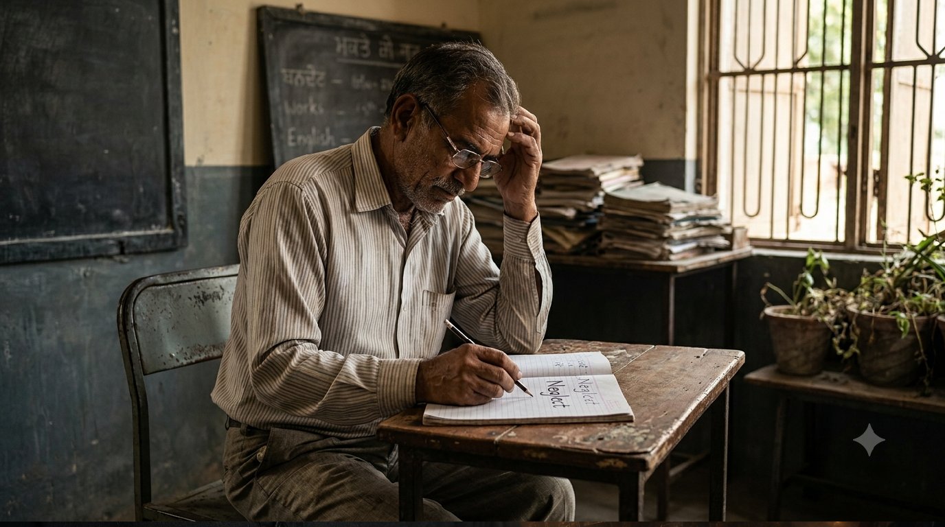 শিক্ষকরাই যখন ‘শুল্ড’ লেখেন!