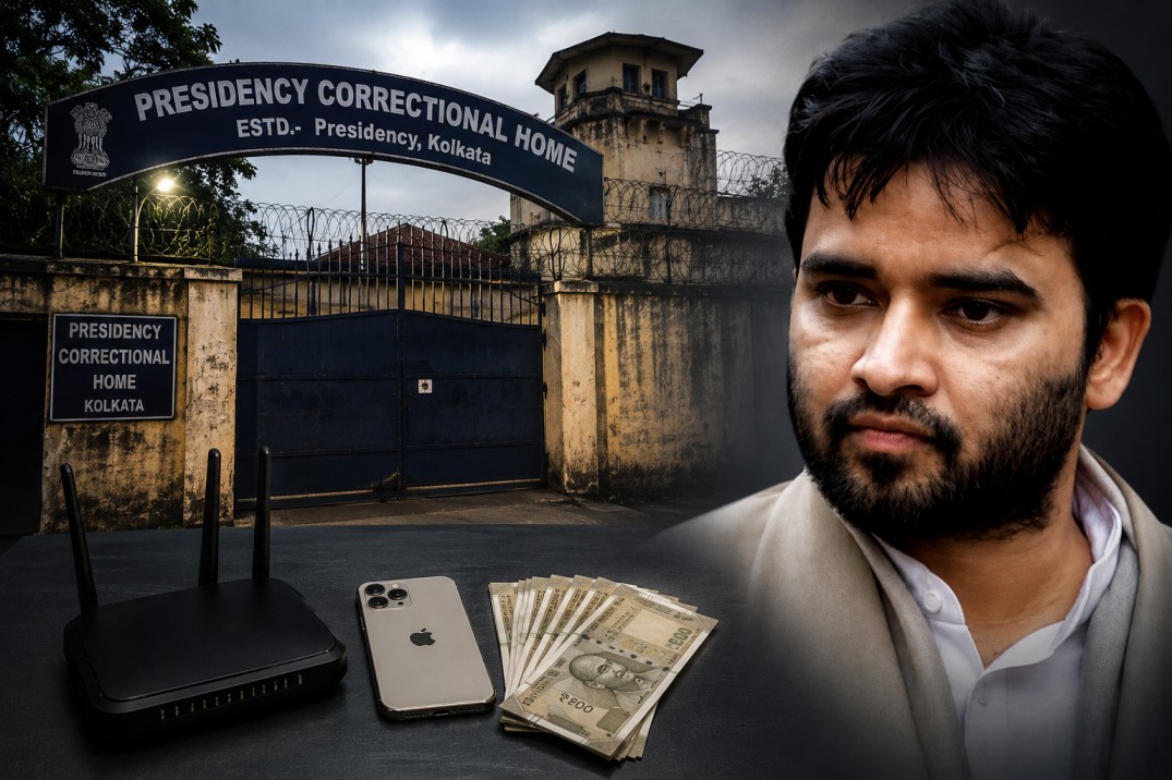 প্রেসিডেন্সি জেলে আফতাব আনসারির সেলে তল্লাশি, উদ্ধার আইফোন, রাউটার ও নগদ টাকা