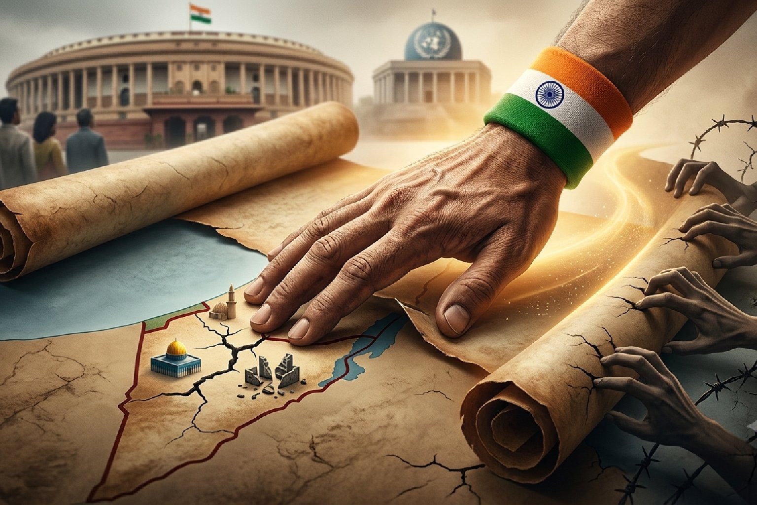 ‘আন্তর্জাতিক আইন ভাঙলে সরব হোক ভারত’: প্যালেস্তাইন