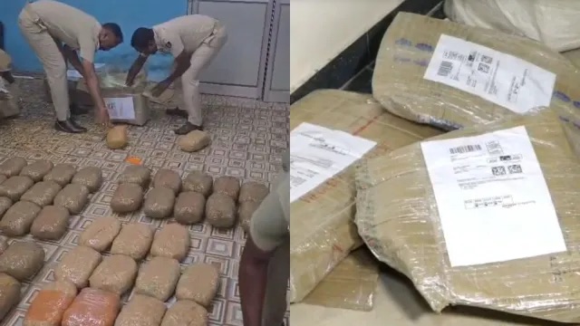 সম্বলপুরি শাড়ির বাক্সে ১১৩ কেজি গাঁজা, অনলাইন পাচারচক্রের সাত সদস্য গ্রেফতার