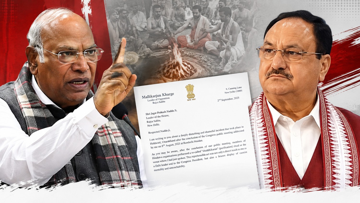 হলদওয়ানির ‘শুদ্ধিকরণ’ কাণ্ডে ২৪ দিনেও এফআইআর নেই, নাড্ডাকে প্রতিশ্রুতি স্মরণ করালেন খাড়্গে