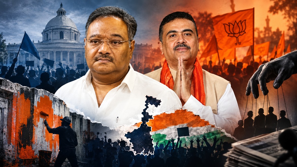 চার মাসেই অস্বস্তির মেঘ: নামবদল-রংবদল বিতর্কে দূরত্ব তৈরি করছে বিজেপি
