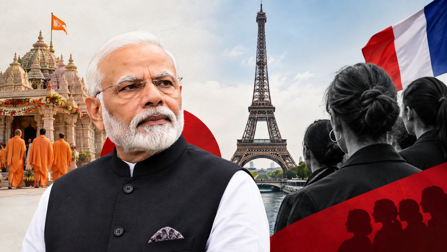 আইফেল টাওয়ারে মহিলা কর্মীদের সরানোর অভিযোগে বিতর্ক, ‘আমরা জড়িত নই’ বলল কেন্দ্র