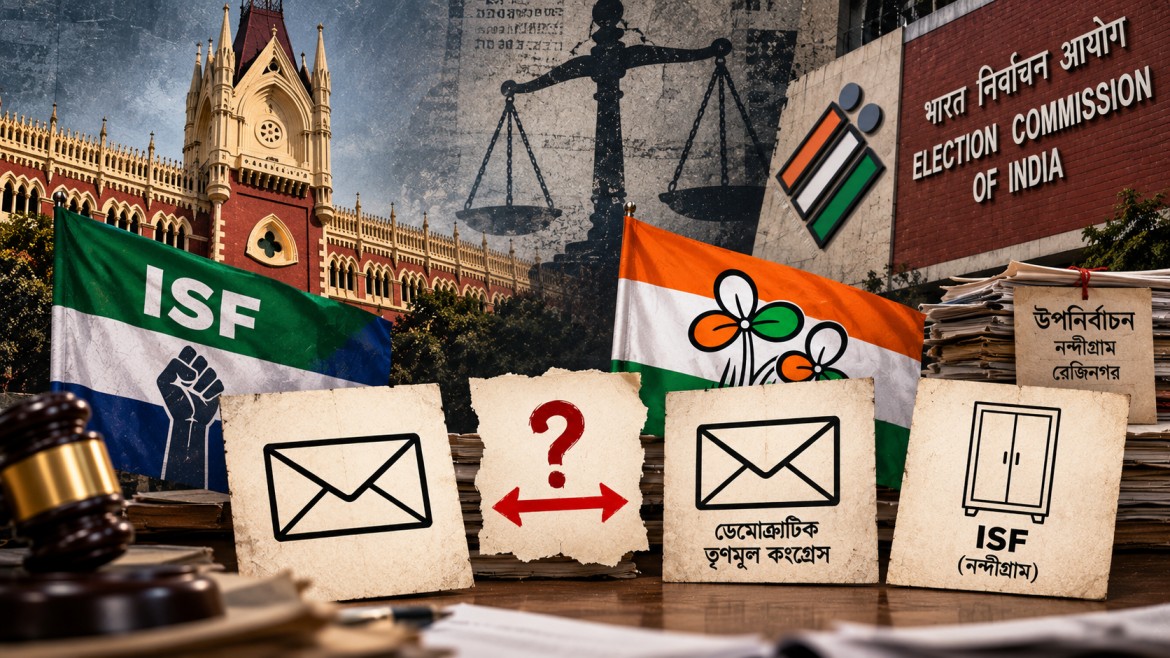 কর্তৃপক্ষকে ন্যায্য হতে হবে: আইএসএফের খাম বিদ্রোহী তৃণমূলকে দেওয়ায় কমিশনকে ভর্ৎসনা