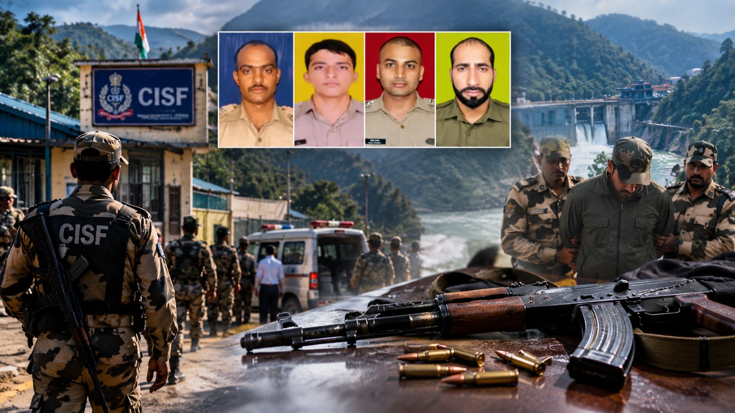 কাঠুয়ায় একে-৪৭ থেকে সহকর্মীদের লক্ষ্য করে গুলি, সিআইএসএফের চার জন নিহত