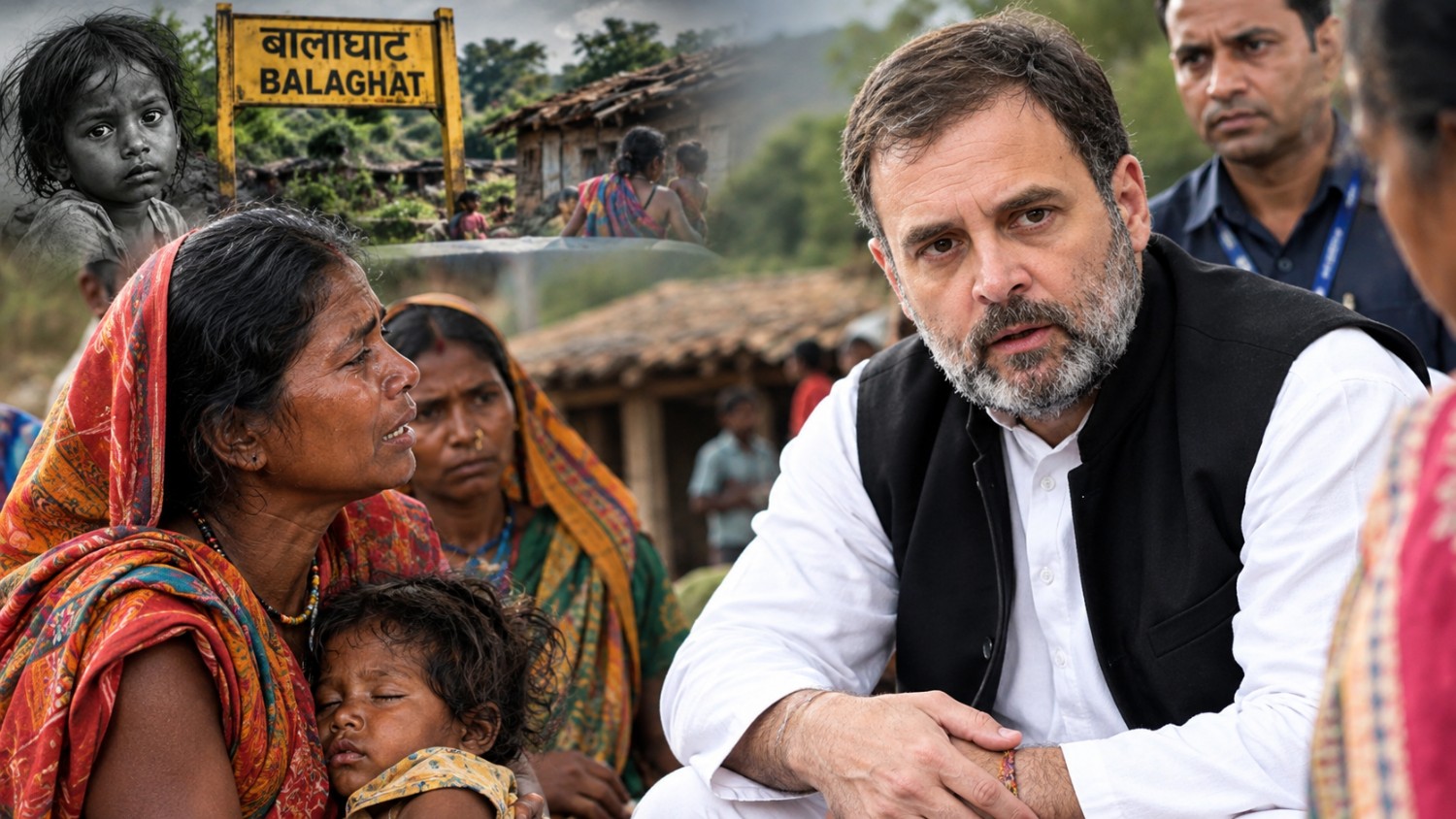 বালাঘাটে তিরিশের বেশি শিশুর মৃত্যু, আদিবাসীদের বঞ্চনা সংসদে তোলার আশ্বাস রাহুলের