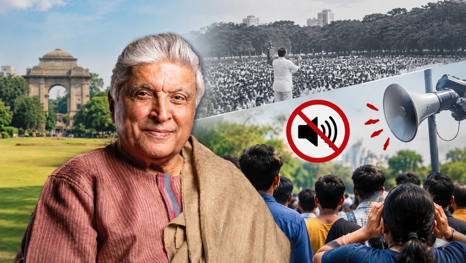 সিজেপির বিক্ষোভে শব্দদূষণ, রাজনৈতিক জলসায়ও কি একই আপত্তি? জাভেদের কটাক্ষ