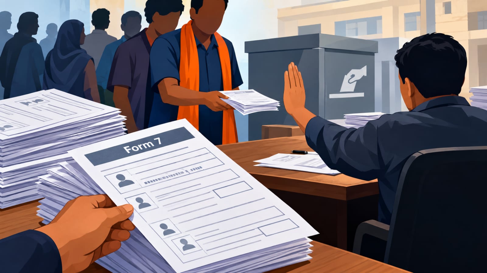 নাম কাটার একগুচ্ছ ফর্ম ফেরালেন বিএলও, বললেন ‘নিজের দায়িত্ব পালন করেছি’