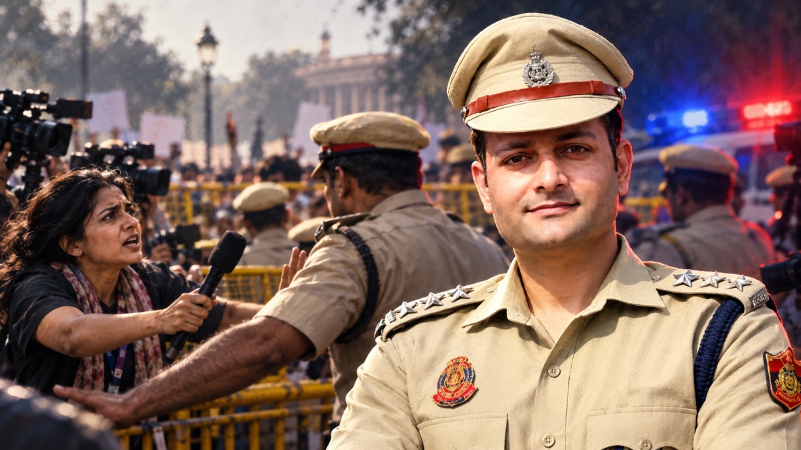 হেনস্থার অভিযোগ, তার পরেই পদোন্নতি! প্রশ্নের মুখে দিল্লি পুলিশ