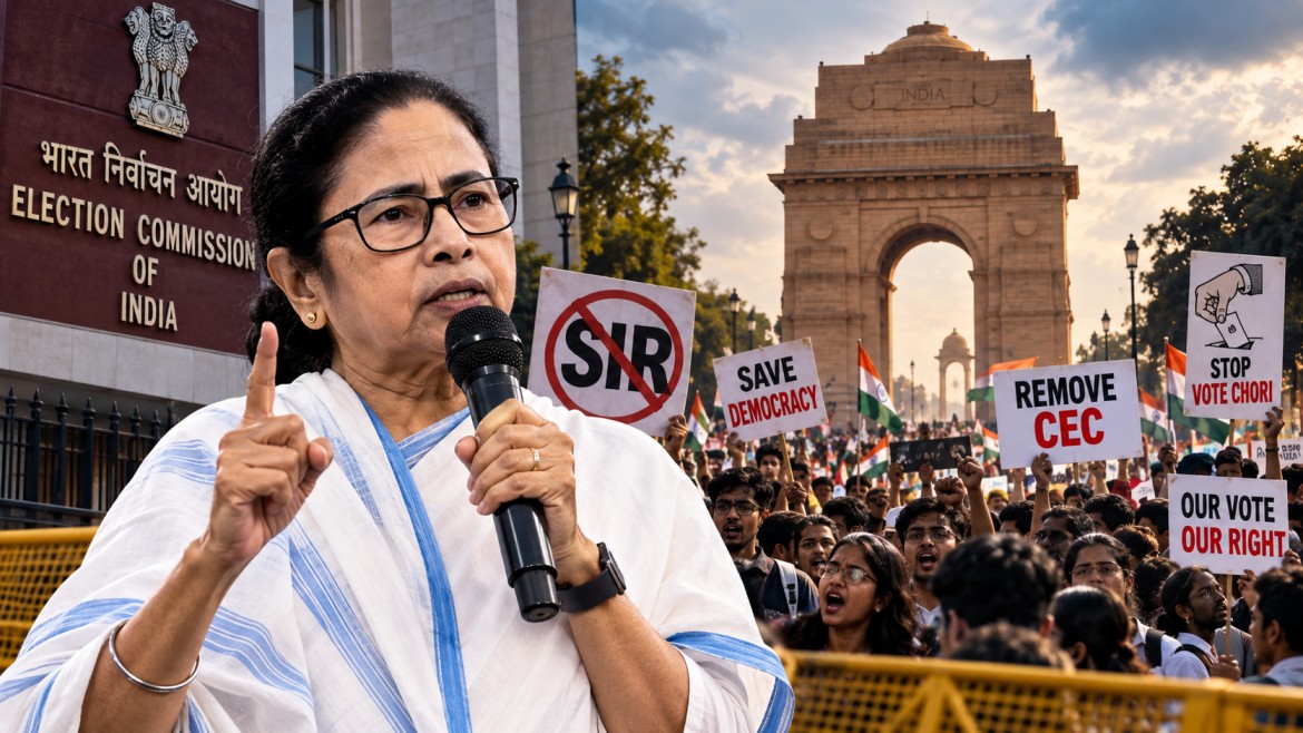 ১০ অক্টোবর সিজেপির যন্তরমন্তর বিক্ষোভে যোগ দিতে পারেন মমতা