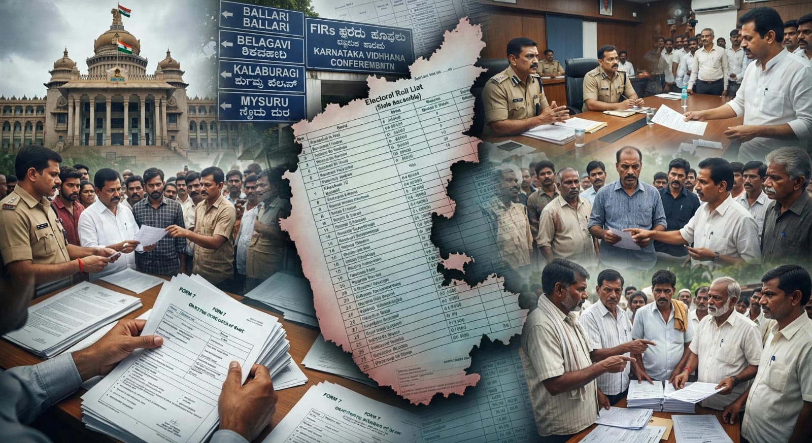 ভোটার বাদ দেওয়ার গণআবেদন ঘিরে বিতর্ক, সিট গঠনের ভাবনা কর্নাটকে