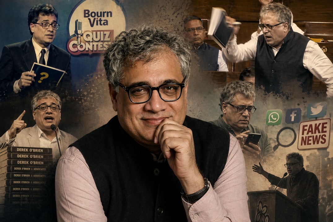 কুইজমাস্টারের বিভ্রান্তি: ডেরেক ও’ব্রায়েন — এক জীবন্ত প্রশ্নচিহ্ন