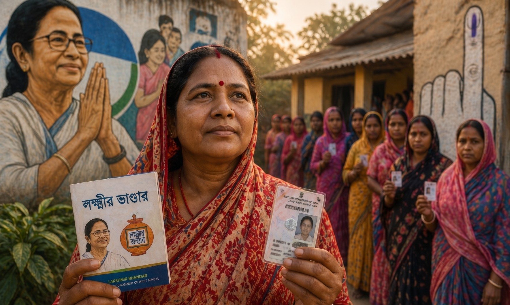 যে হাত ভান্ডার ধরে, সে হাত ব্যালটও ধরে