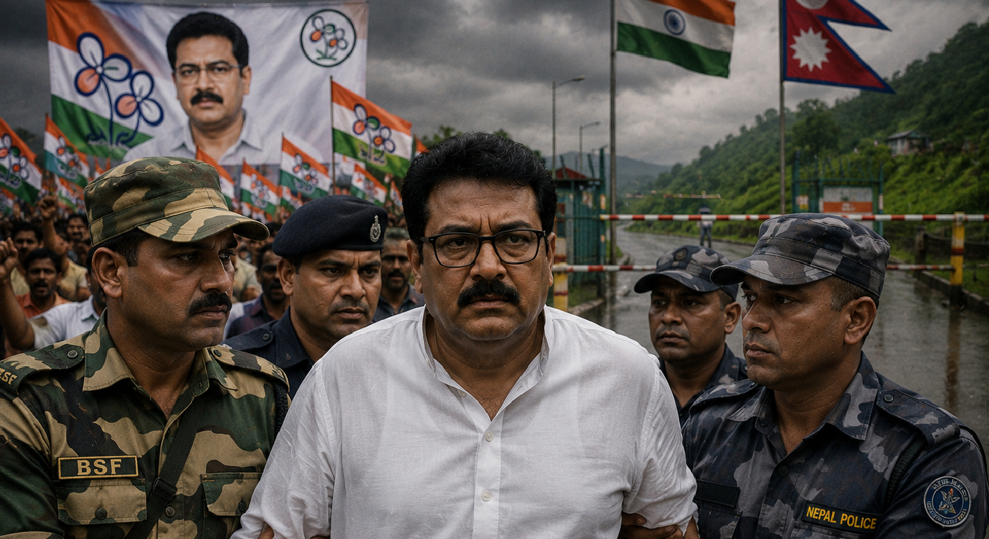 ভারত-নেপাল সীমান্তে ধরা পড়লেন জাহাঙ্গির খান, পলাতক তৃণমূল নেতাকে ঘিরে নতুন রাজনৈতিক ঝড়