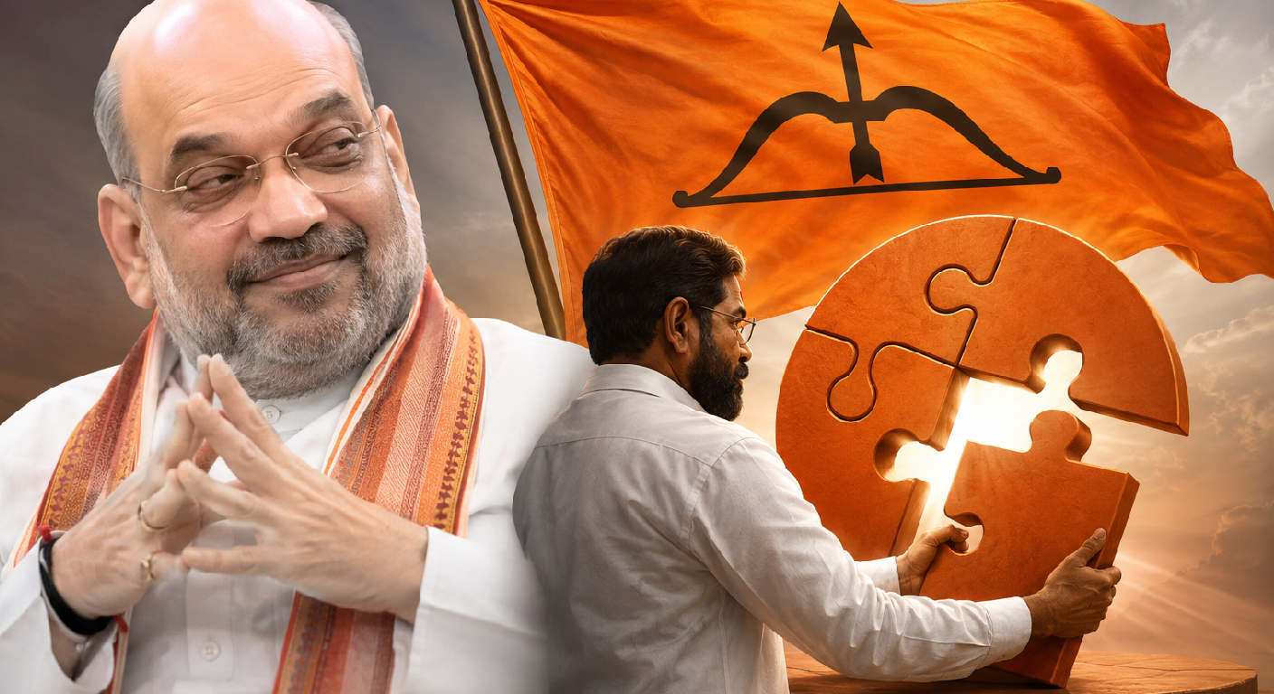 শাহের কটাক্ষ: ‘শিবসেনা এখন একটাই, শিন্ডের দল আর কোনও গোষ্ঠী নয়’