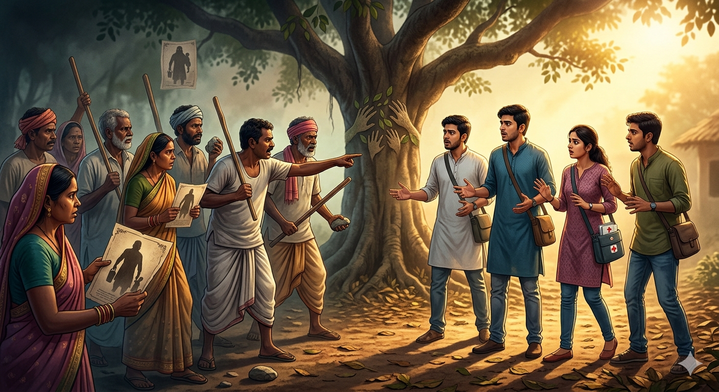 গুজবে ‘ছেলেধরা’ সন্দেহ, ওডিশায় ইন্টার্নদের উপর নৃশংস হামলা