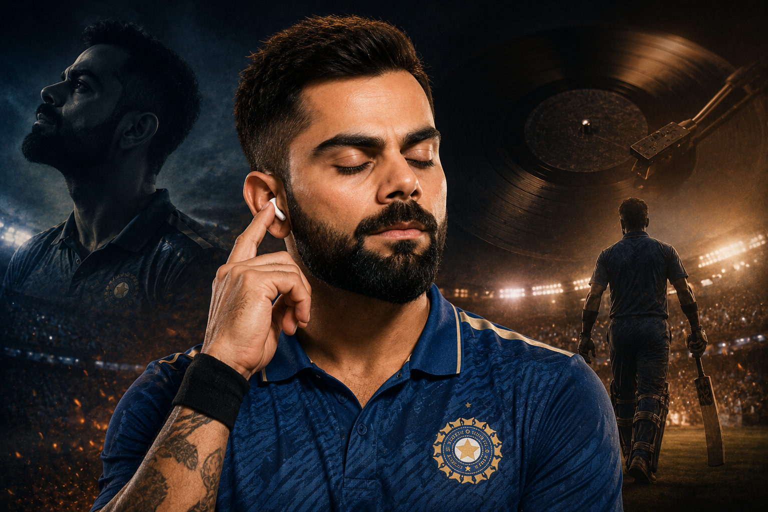 ম্যাচের আগে এই একটি গানই শোনেন বিরাট কোহলি, জানালেন নিজেই