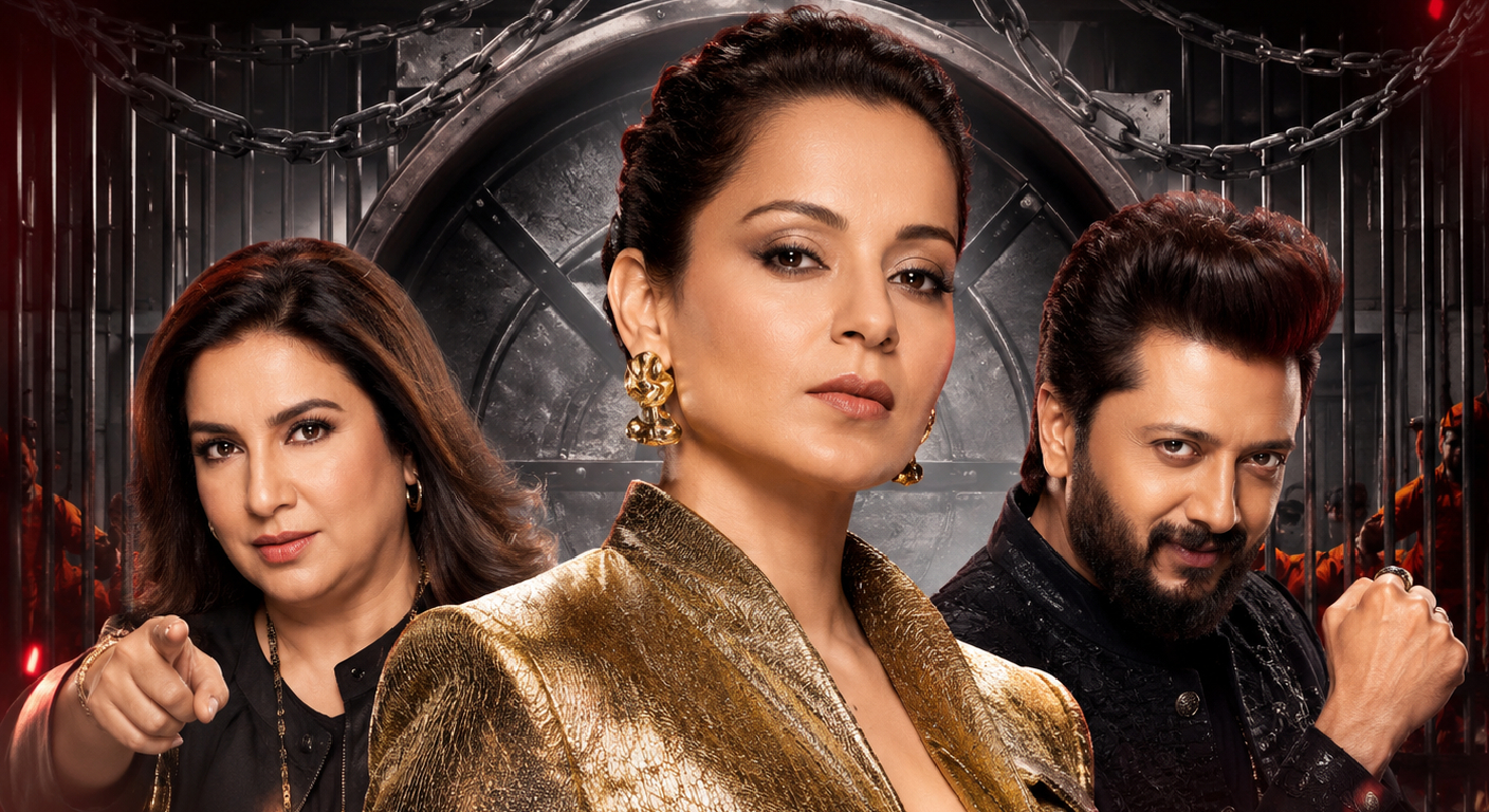 কঙ্গনা রানাউতের প্রত্যাবর্তন, ‘লক আপ’-এ ফারাহ-রীতেশের সঙ্গে নতুন চমক