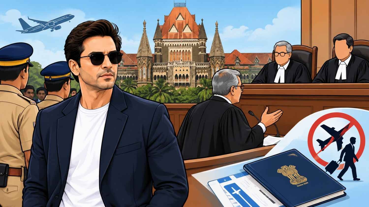 প্রতীকী ছবি: ভারত ছাড়ার নোটিসের বিরুদ্ধে অভিনেতা ইমরান খানের আবেদন, বম্বে হাই কোর্টে শুনানি ও অভিবাসন সংক্রান্ত আইনি জটিলতা।