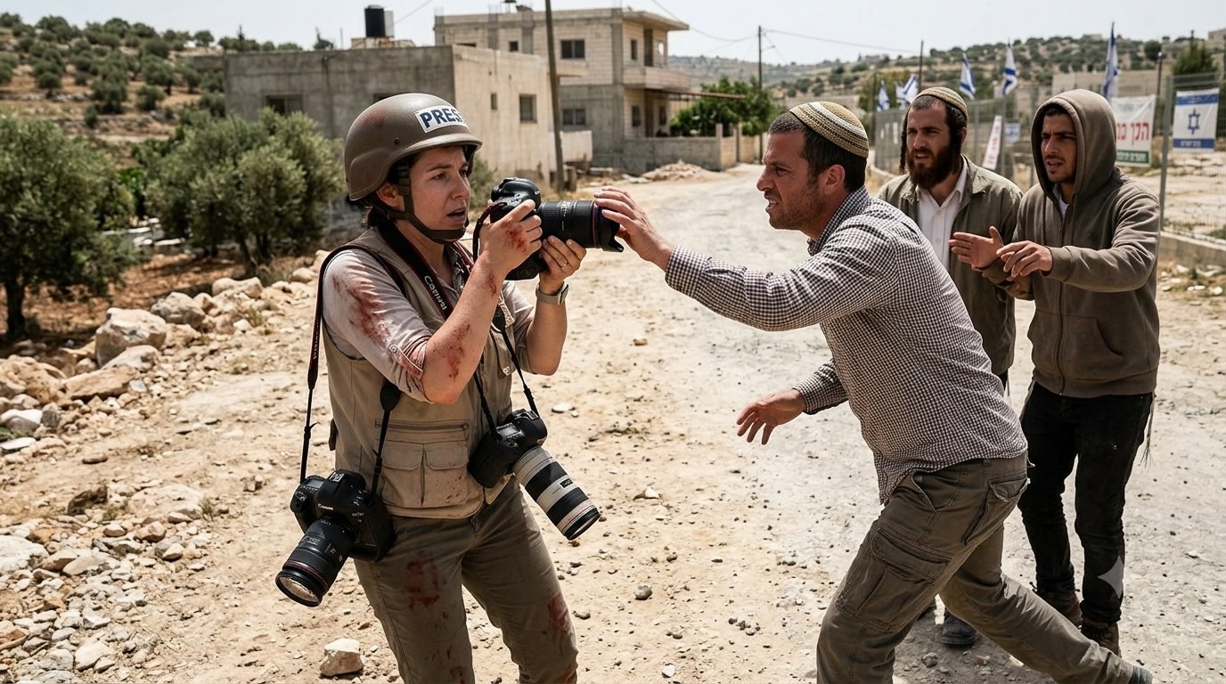Settler attack on US photojournalist in West Bank 'terrorism', says US ambassador 