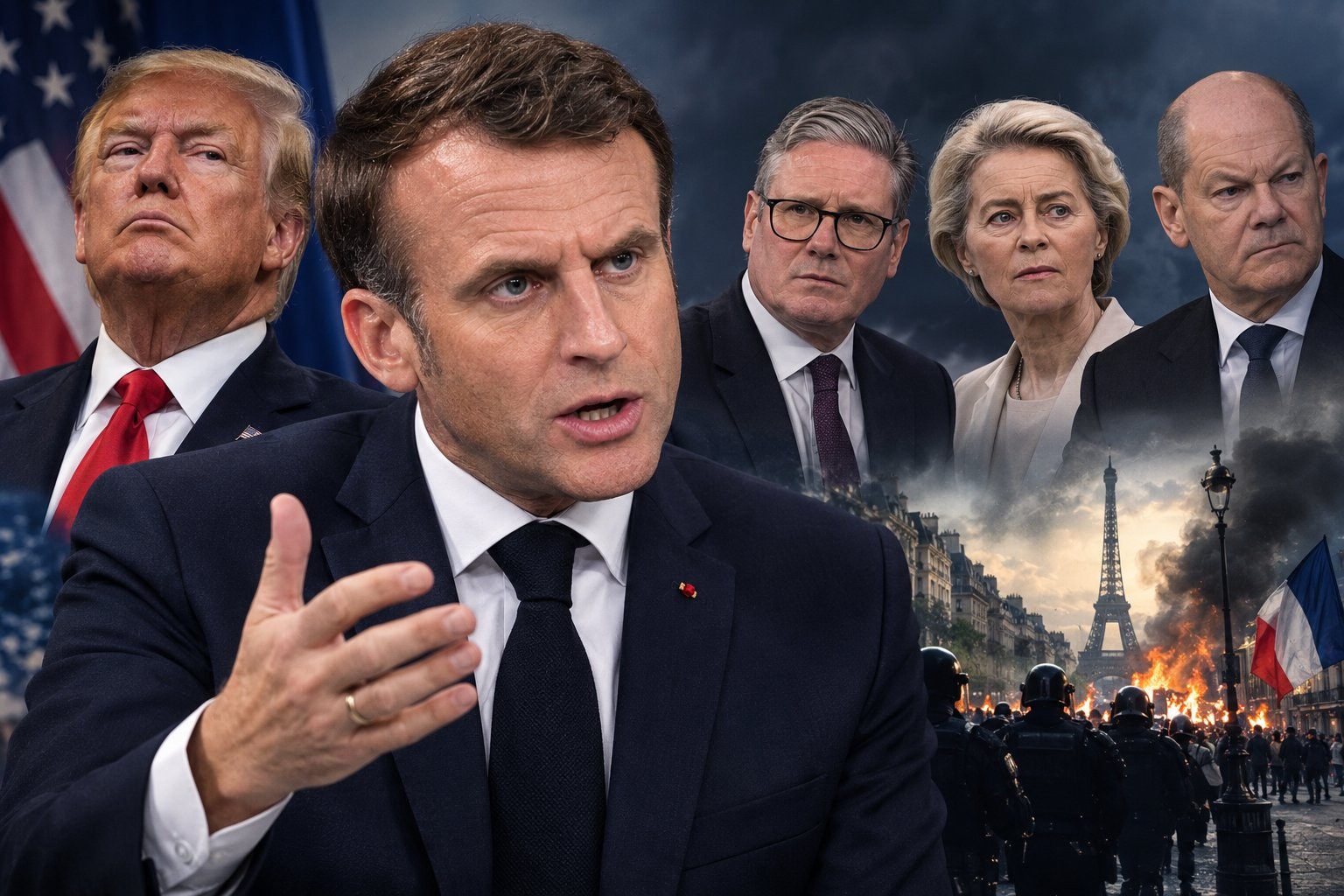 Foolish remarks' on unrest in France: Macron lashes out at foreign leaders, including Trump