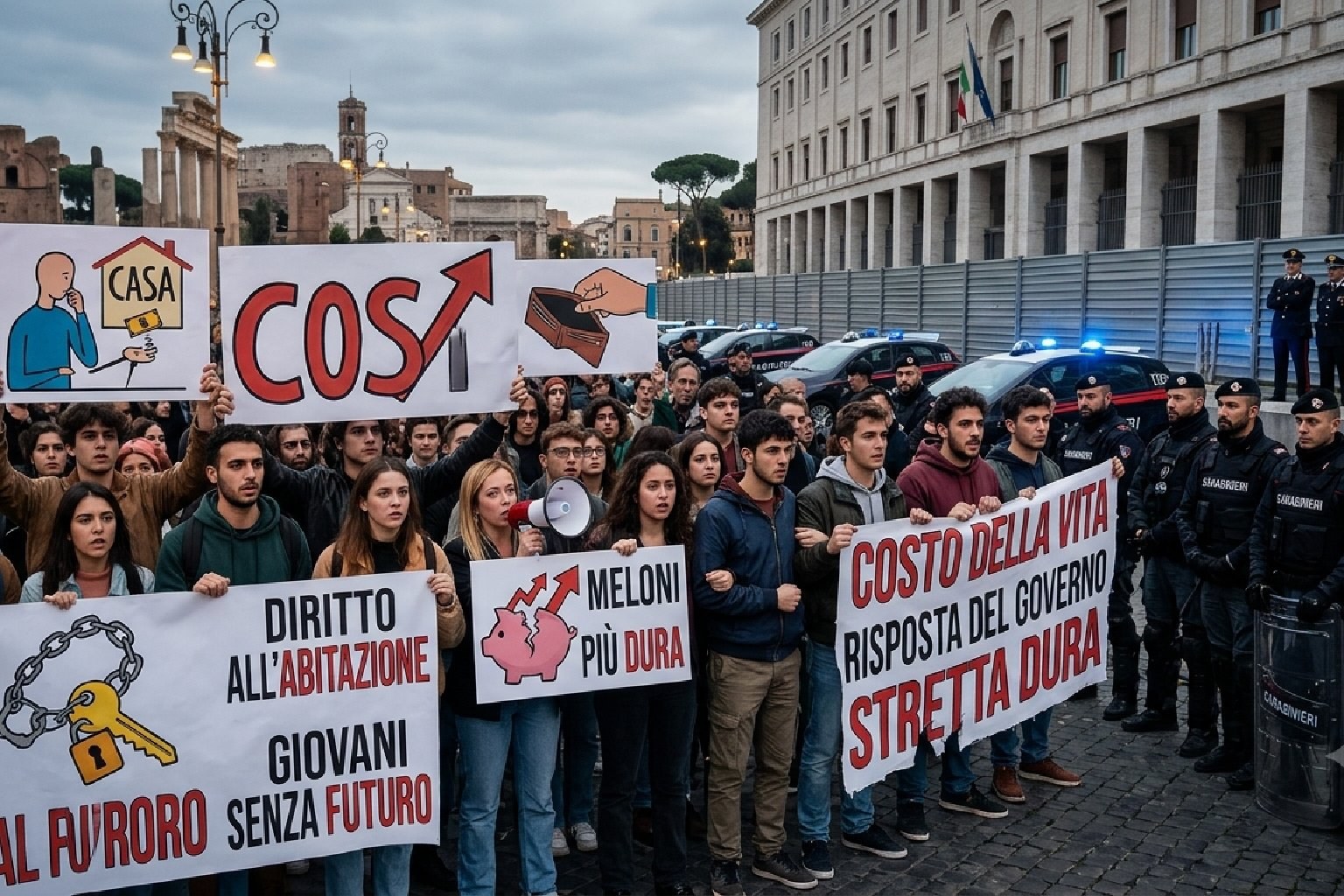 High cost of living, housing crisis: Meloni government responds to the grievances of Italy’s youth with even tougher measures