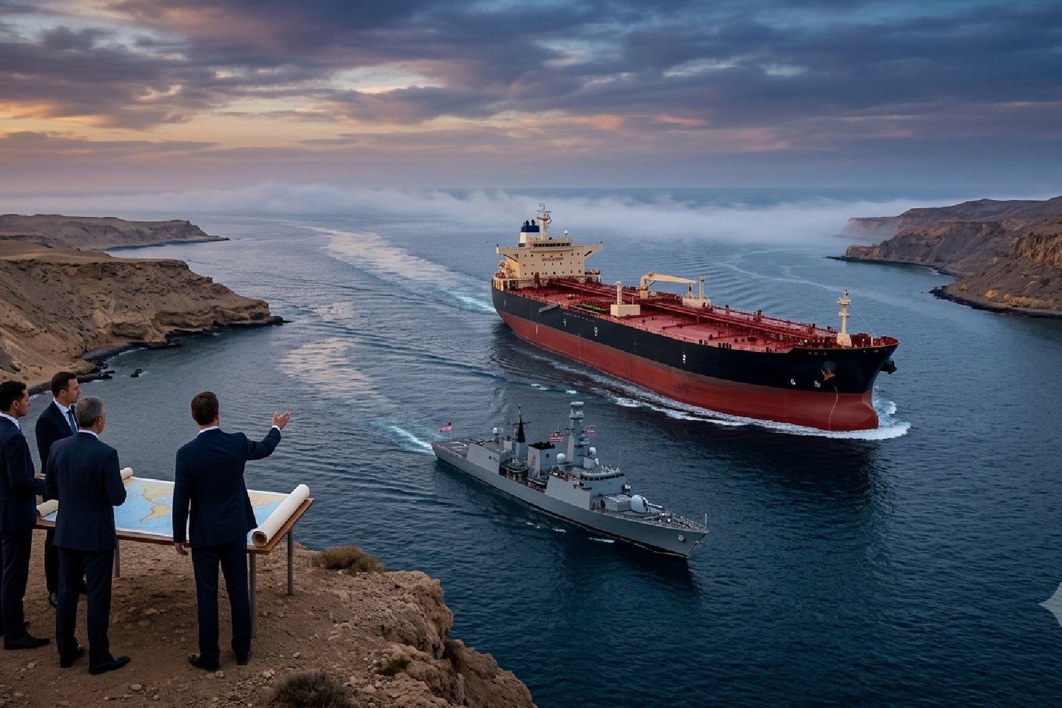 Proposal to open the Strait of Hormuz within four days if sanctions are lifted; initiative for a comprehensive peace agreement to avert war