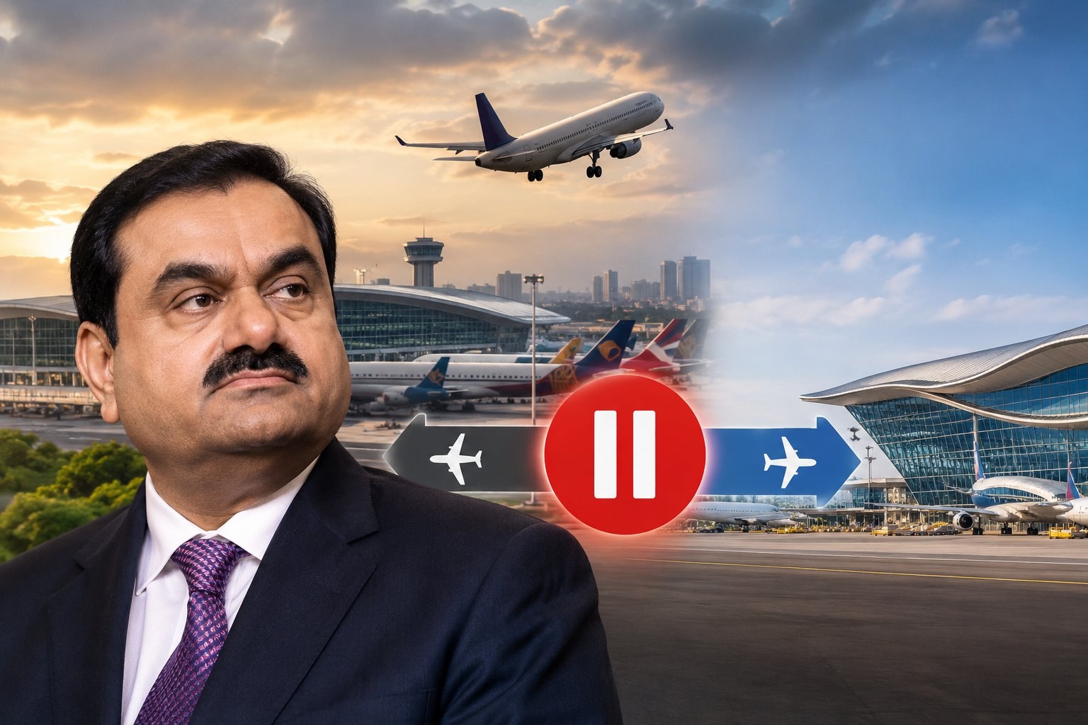Adanis suspends plan to shift foreign airlines' flights from Mumbai to Nabi Mumbai