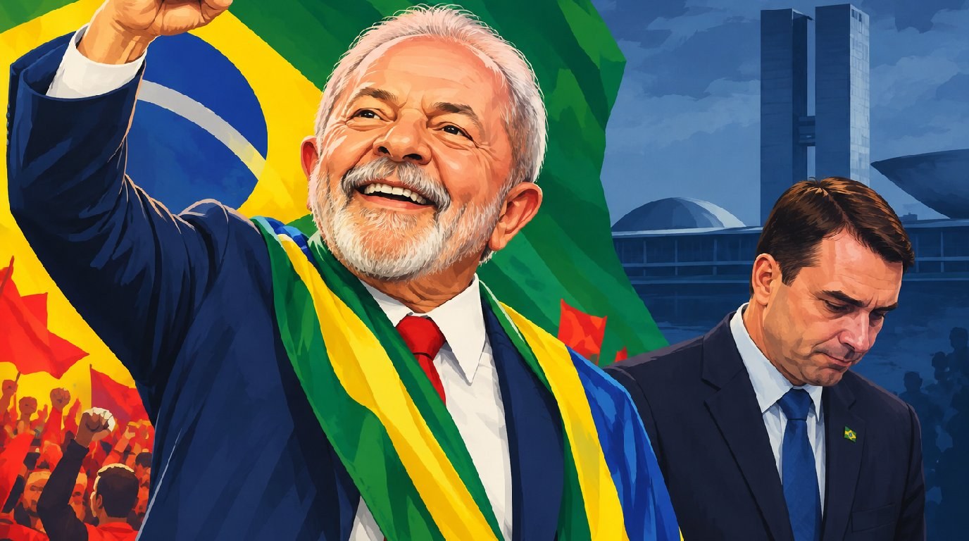 Lula’s historic comeback: defeats Flavio Bolsonaro to become Brazil’s president for the fourth time