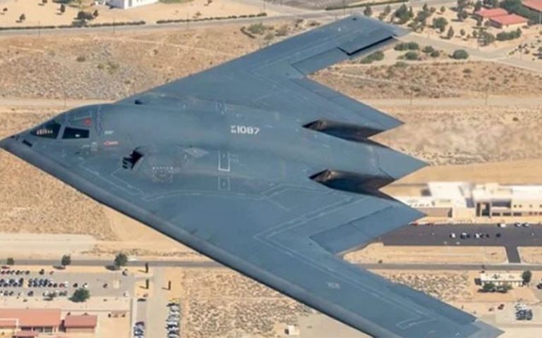 US's attack Iran with B 2 aircraft
